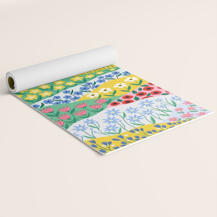 Spring Fields Yoga Mat Gallery Image 2