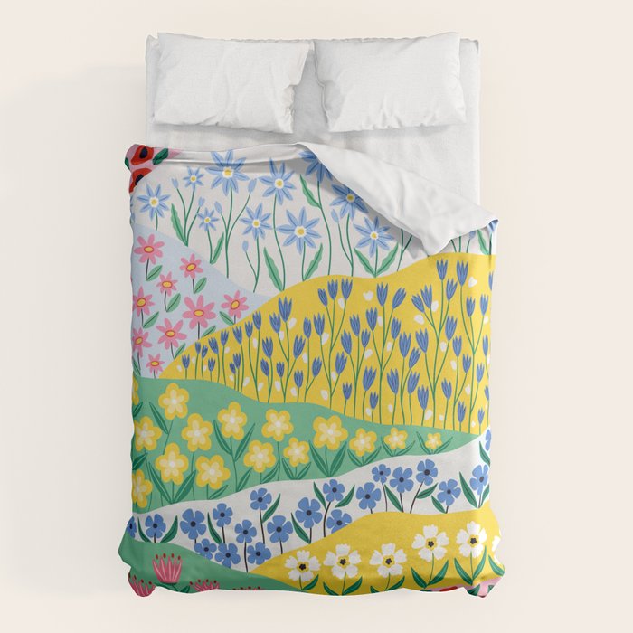 Spring Fields Duvet Cover Gallery Image 6