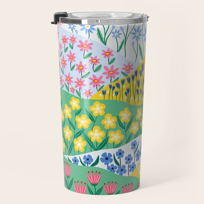 Spring Fields Travel Mug Gallery Image 3