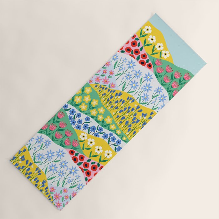 Spring Fields Yoga Mat Gallery Image 1