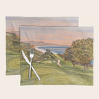 Torrey Pines South Golf Course Hole 6 Placemat Gallery Image 1