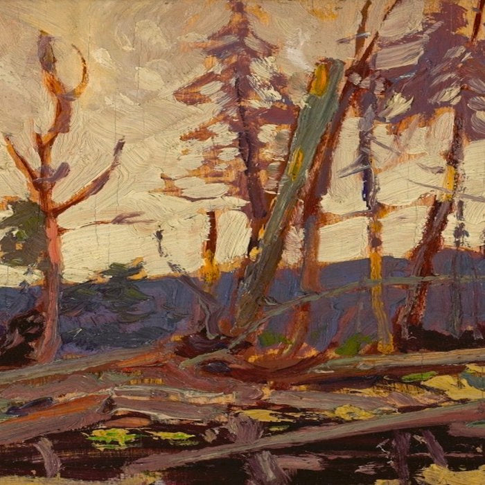 Tom Thomson Burnt Country, Evening 1914 Canadian Landscape Artist Coffee Mug Gallery Image 2