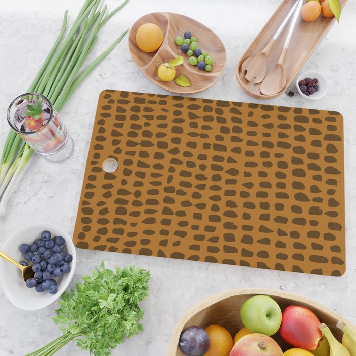 Dots (Baby Leopard) Cutting Board Gallery Image 2