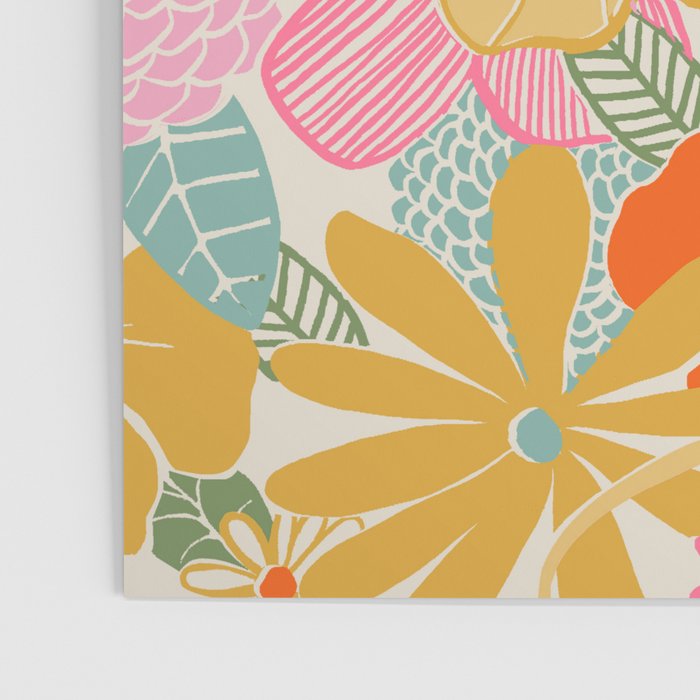 60's Retro Floral Poster Gallery Image 3