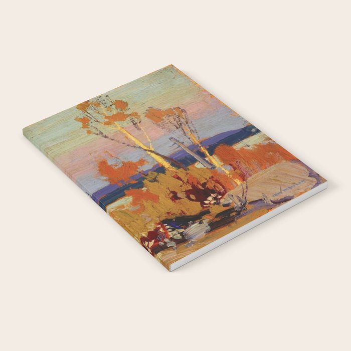 Tom Thomson Birches 1916 Canadian Landscape Artist Notebook Gallery Image 1