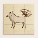 "I'm So Happy" - Dog Wood Wall Art Gallery Image 1
