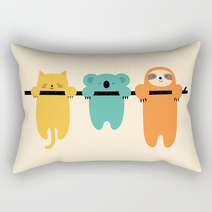Hang In There Rectangular Pillow Gallery Image 2