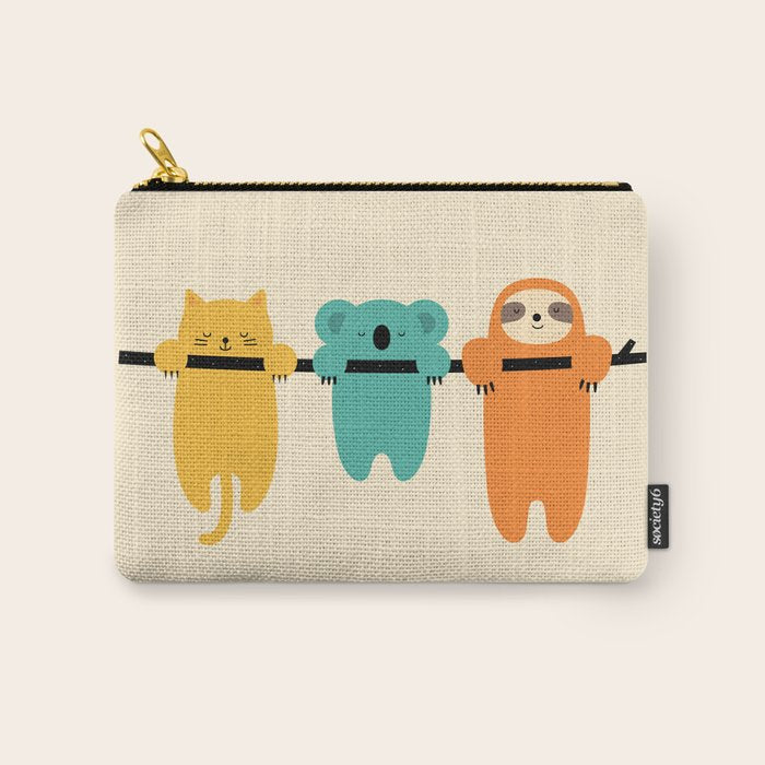 Hang In There Carry All Pouch Gallery Image 1