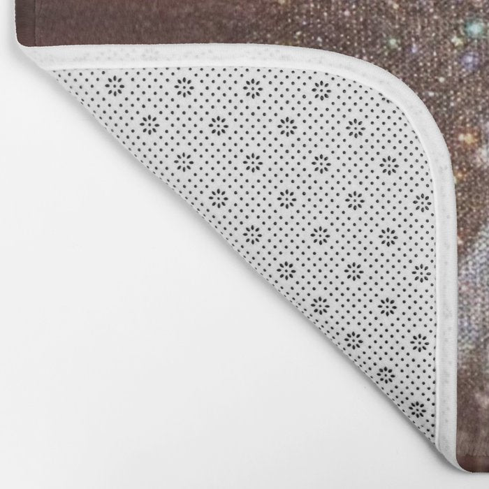 MAGIC IN ACTION | woman | perfume | Parisian | dark | evening | date | aesthetic | vintage | retro  Bath Mat Gallery Image 2