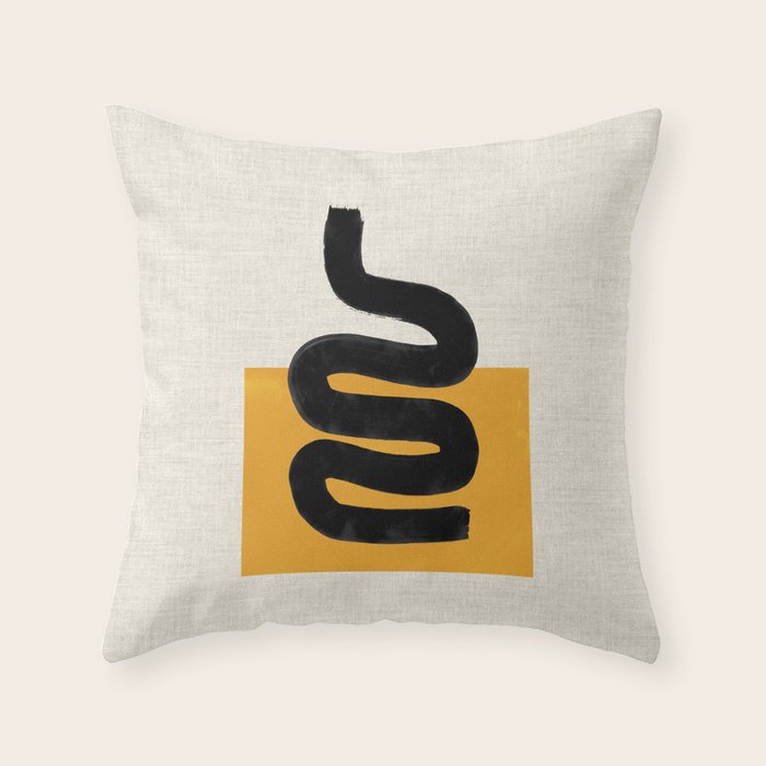 Noodle Soup Throw Pillow Gallery Image 1