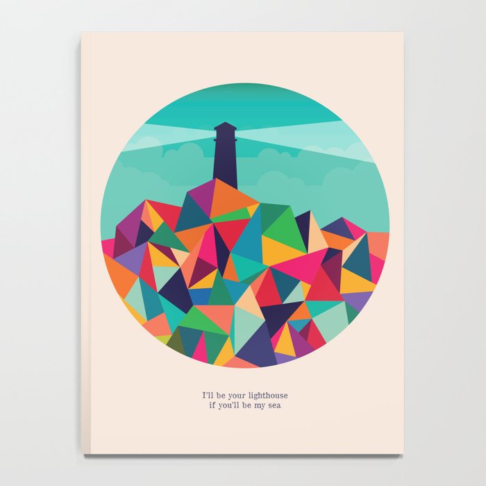 I'll be your lighthouse if you'll be my sea Notebook Gallery Image 4
