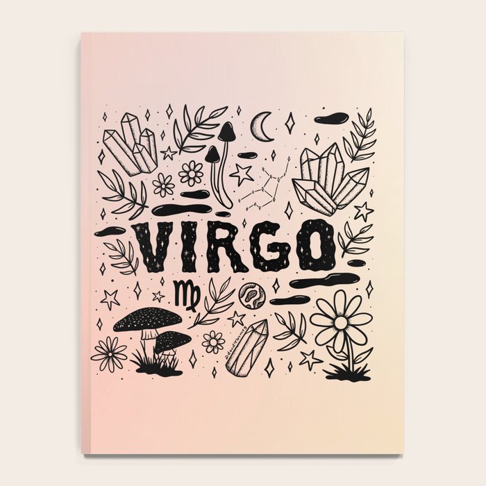 Celestial Virgo Notebook Gallery Image 4