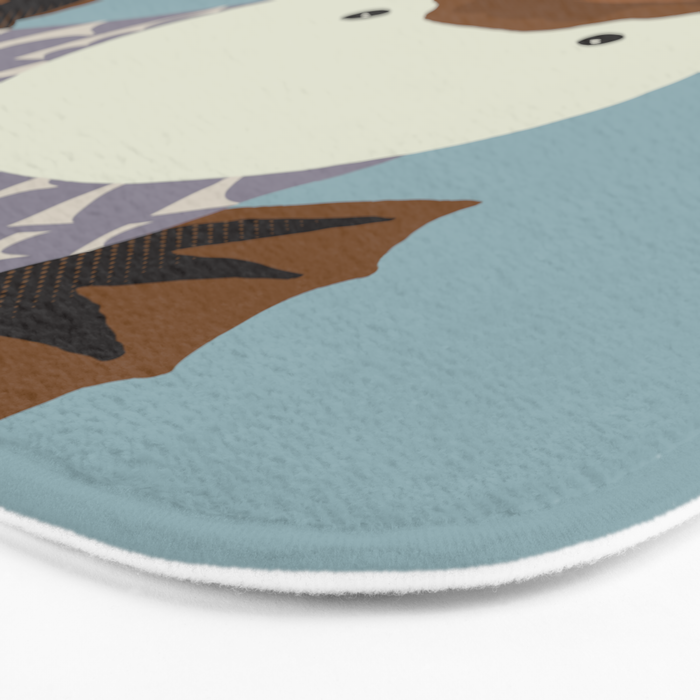 Whimsical Platypus Bath Mat Gallery Image 3