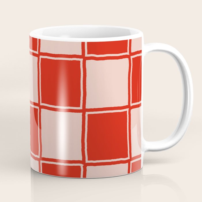 cola red checker Coffee Mug Gallery Image 1