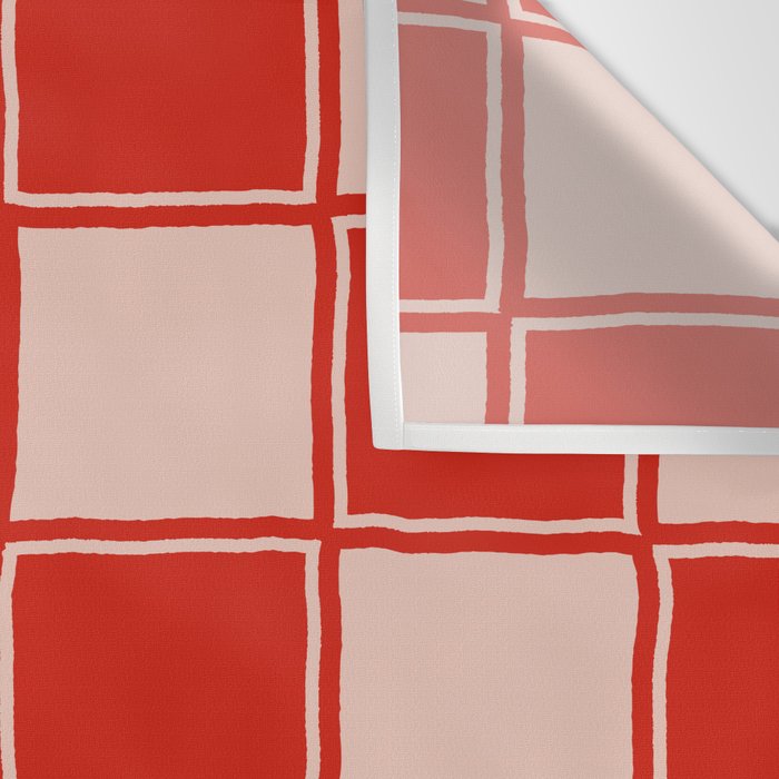 cola red checker Wall Tapestry Gallery Image 3