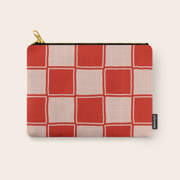 cola red checker Carry All Pouch Gallery Image 1