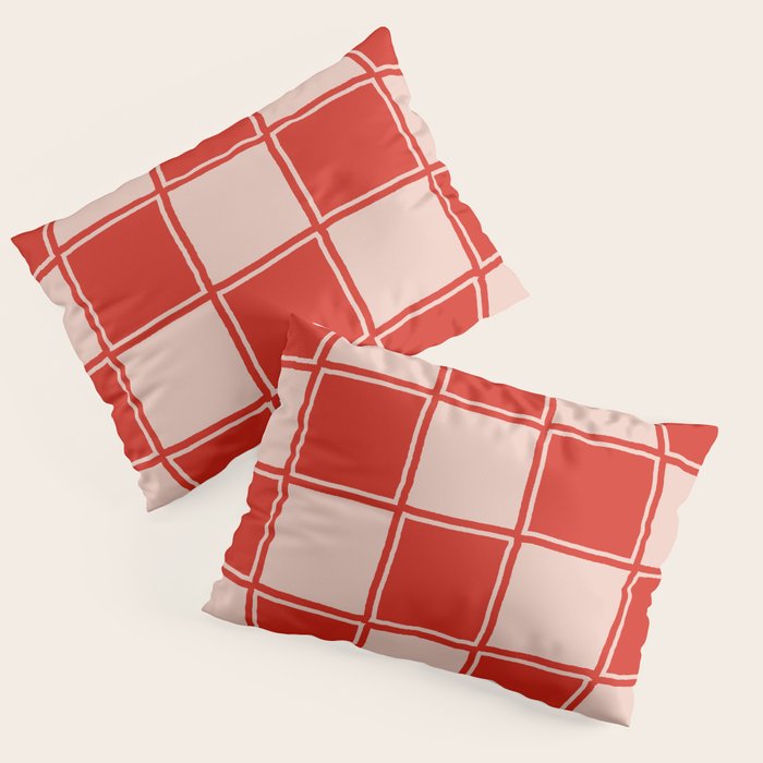 cola red checker Pillow Sham Gallery Image 3