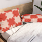 cola red checker Pillow Sham Gallery Image 2