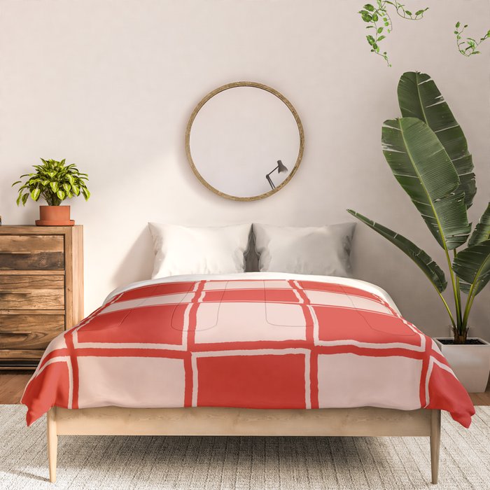 cola red checker Comforter Gallery Image 3