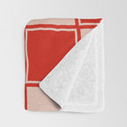 cola red checker Throw Blanket Gallery Image 3