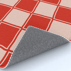 cola red checker Rug Gallery Image 4