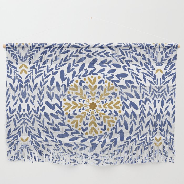 Intricate modern nature tile B Wall Hanging Gallery Image 1