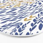 Intricate modern nature tile B Bath Mat Gallery Image 3