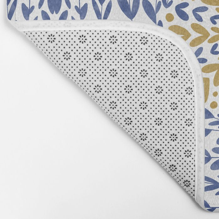 Intricate modern nature tile B Bath Mat Gallery Image 2