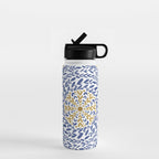 Intricate modern nature tile B Water Bottle Gallery Image 1