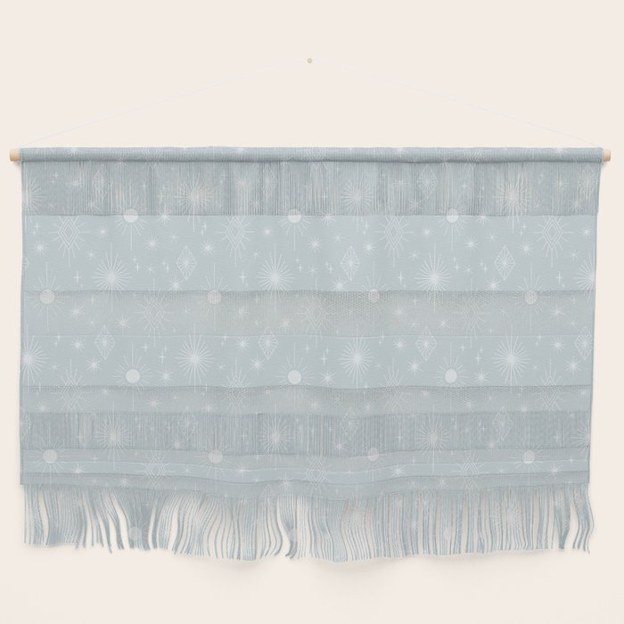 Celestial Boho Diamonds . Silver Sky Wall Hanging Gallery Image 1