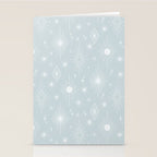 Celestial Boho Diamonds . Silver Sky Stationery Card Gallery Image 2