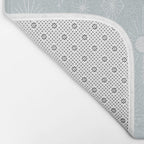 Celestial Boho Diamonds . Silver Sky Bath Mat Gallery Image 2
