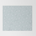 Celestial Boho Diamonds . Silver Sky Throw Blanket Gallery Image 2
