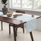 Celestial Boho Diamonds . Silver Sky Table Runner Gallery Image 2