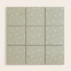 Celestial Boho Diamonds . Silver Sky Wood Wall Art Gallery Image 1