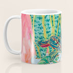 Pink Indoor Plant Still Life with Lion x The Sill Coffee Mug Gallery Image 3
