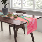 Pink Indoor Plant Still Life with Lion x The Sill Table Runner Gallery Image 2