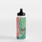 Pink Indoor Plant Still Life with Lion x The Sill Water Bottle Gallery Image 3