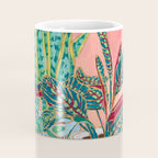 Pink Indoor Plant Still Life with Lion x The Sill Coffee Mug Gallery Image 4