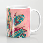 Pink Indoor Plant Still Life with Lion x The Sill Coffee Mug Gallery Image 1