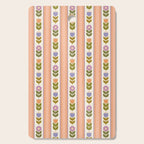 Scandi-Floral Stripes Harvest Cutting Board Gallery Image 1