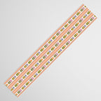 Scandi-Floral Stripes Harvest Table Runner Gallery Image 3