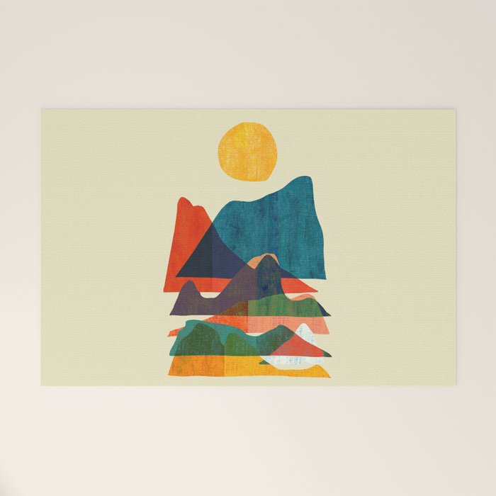 Everything is beautiful under the sun Welcome Mat Gallery Image 1