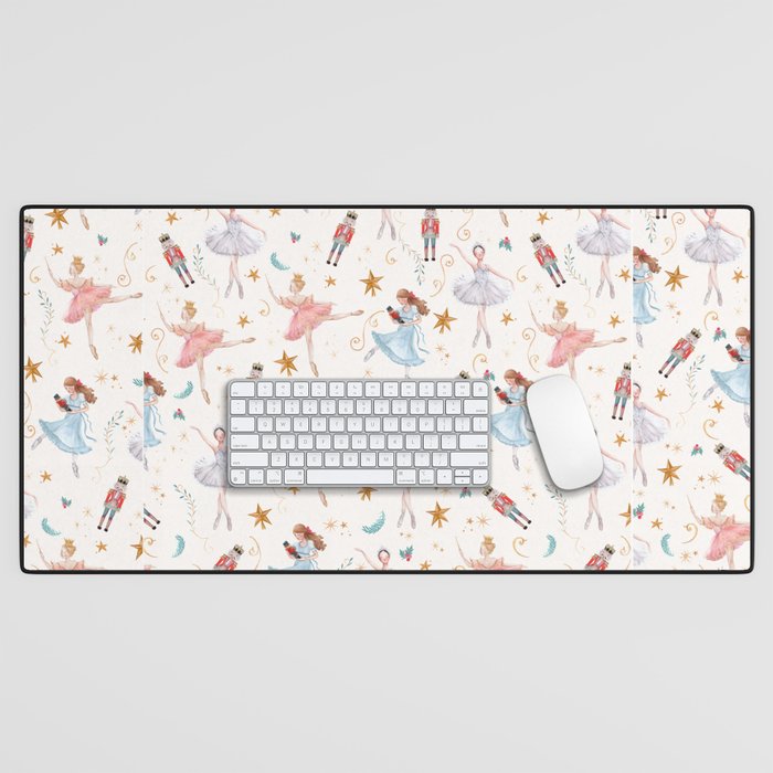 Christmas ballet Desk Mat Gallery Image 1