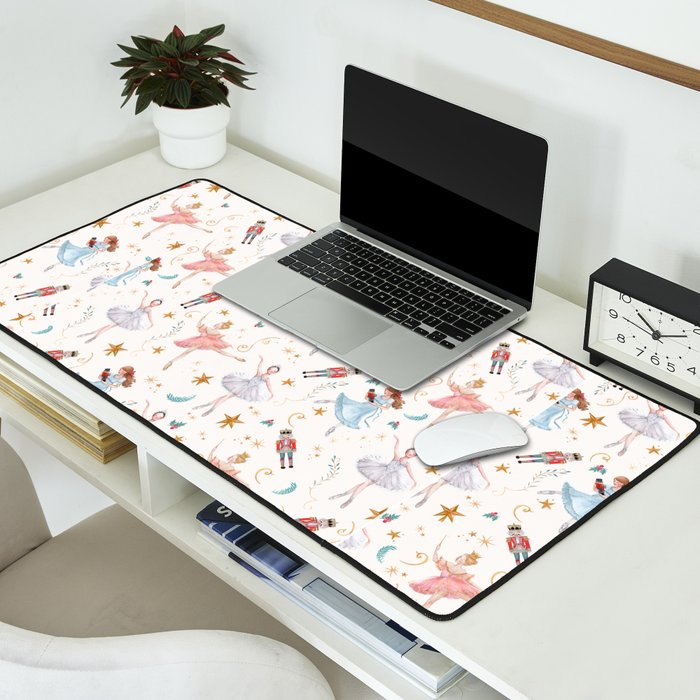 Christmas ballet Desk Mat Gallery Image 2