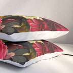Vintage & Shabby Chic - Mystical Night Roses Bouquet Pillow Sham Gallery Image 3