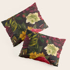 Vintage & Shabby Chic - Mystical Night Roses Bouquet Pillow Sham Gallery Image 3