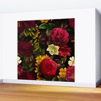 Vintage & Shabby Chic - Mystical Night Roses Bouquet Wall Mural Gallery Image 2