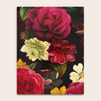 Vintage & Shabby Chic - Mystical Night Roses Bouquet Notebook Gallery Image 4