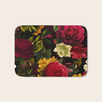 Vintage & Shabby Chic - Mystical Night Roses Bouquet Bath Mat Gallery Image 1
